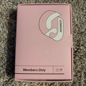 Glossier Members Only Keychain
